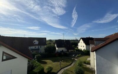 Traumhafte 3,5-Zi. Wohnung in Aussichtslage von Untereisesheim